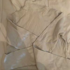 Brandy Melville White Turtle Neck